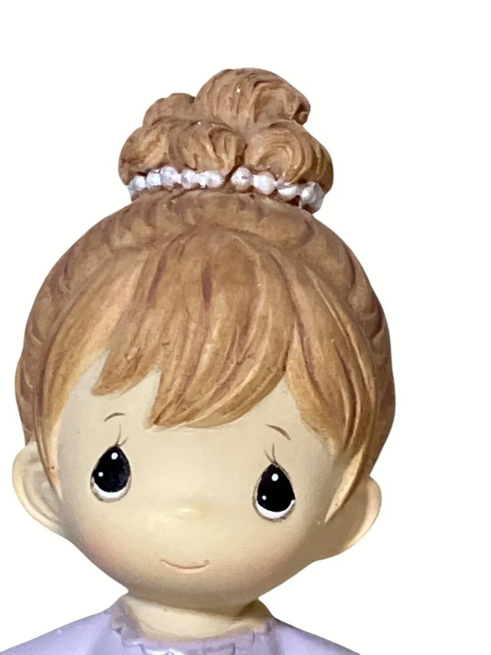 Precious Moments Purple Ballerina Ornament